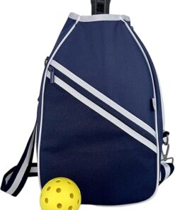 Lightweight Pickleball Crossbody Bag with Fence Hook